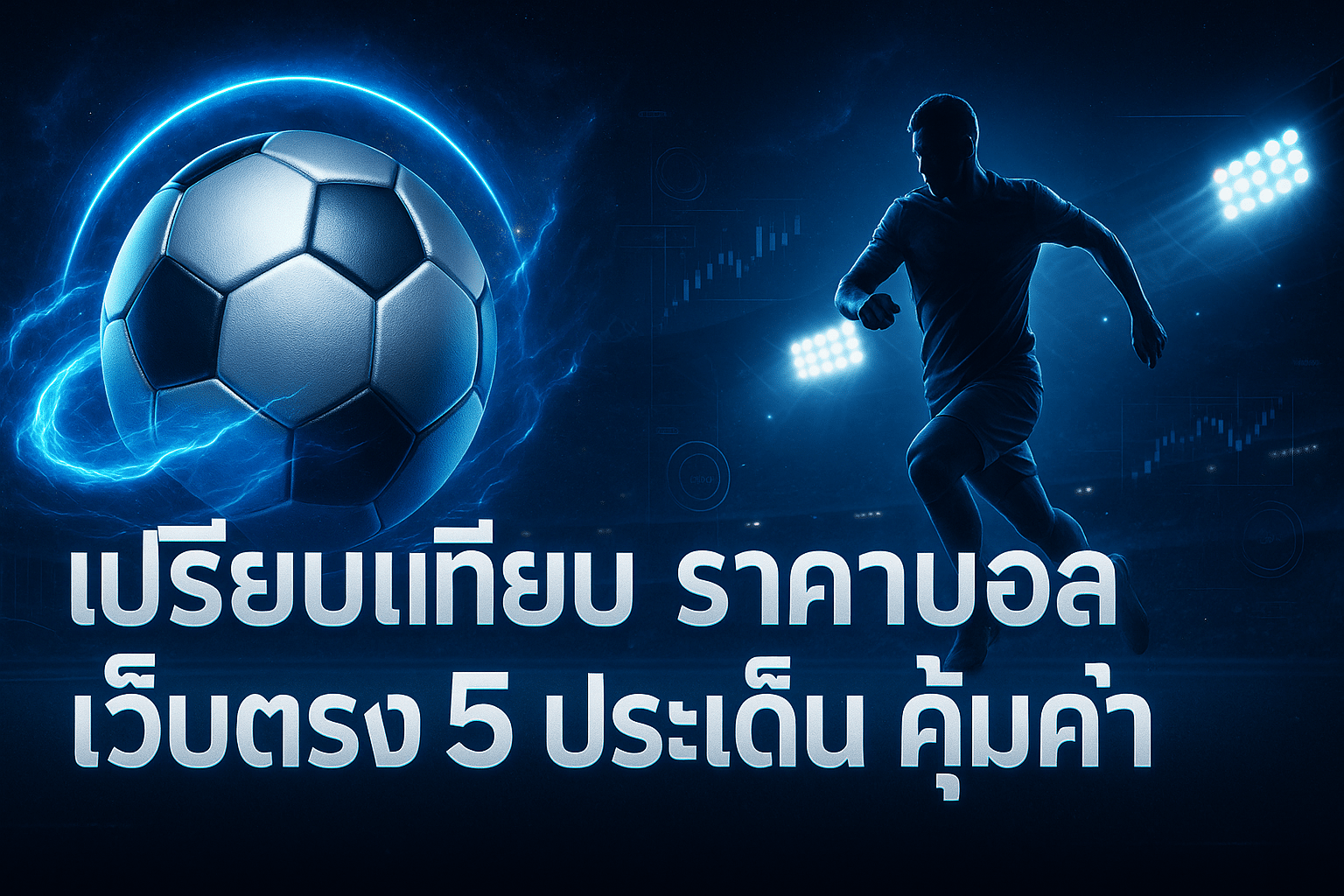 เปรียบเทียบ ราคาบอล เว็บตรง