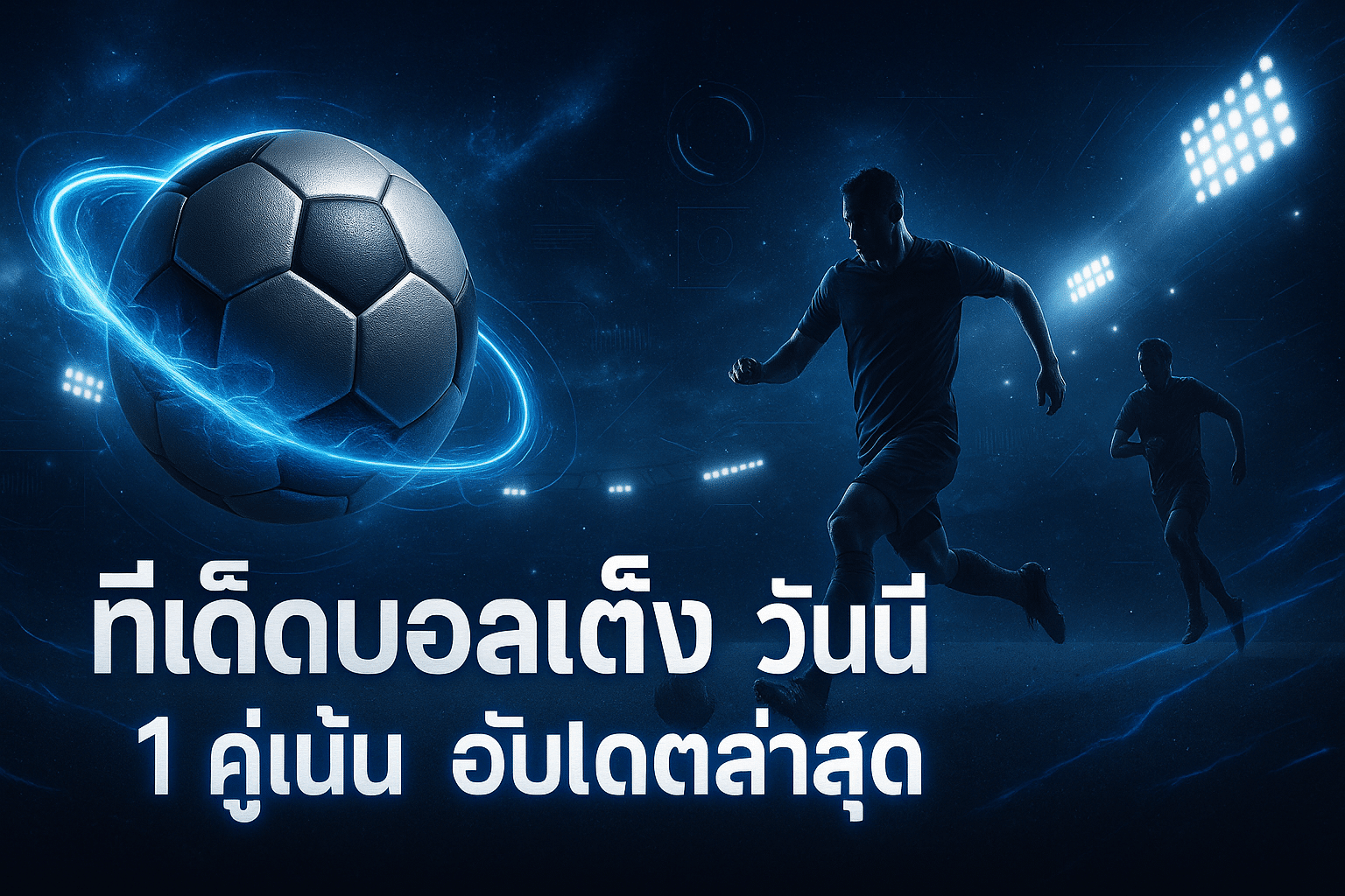 ทีเด็ดบอลเต็ง วันนี้